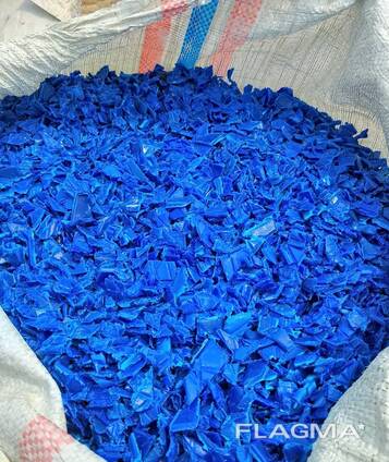 100% Blue HDPE Drum Regrinds