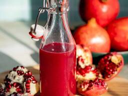 100% natural juice pomegranate