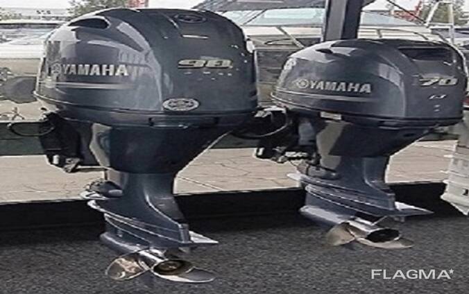 2019 Used Yamaha 90 HP 4-Stroke Outboard Motor Engine
