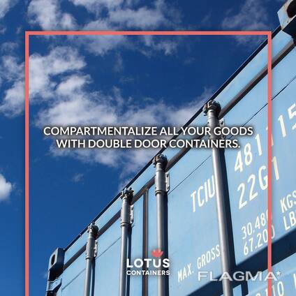 40ft Double Door Containers