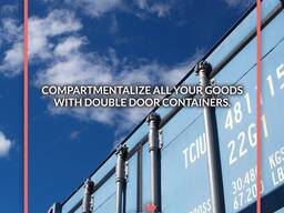 40ft Double Door Containers