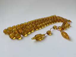Amber Prayer Beads Rosary