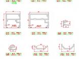Architectural aluminum profiles, curtain wall aluminum - photo 12