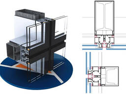 Architectural aluminum profiles, curtain wall aluminum
