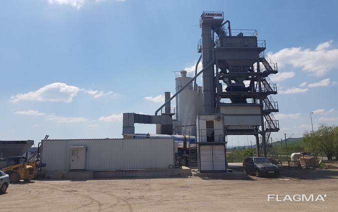 Used Asphalt Plant Amman Global 160 t/h - 2008 c.