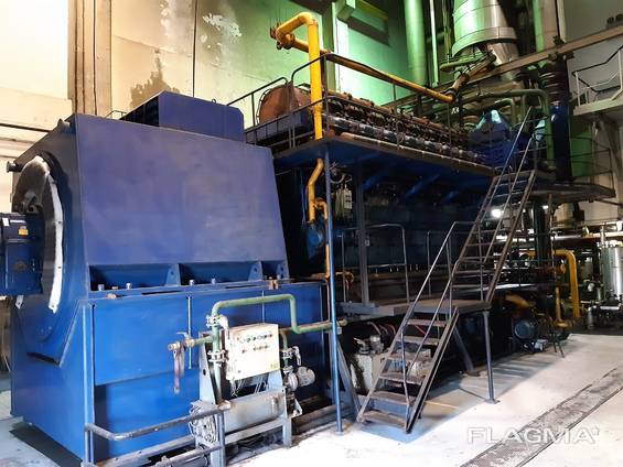Used diesel generator DEUTZ, 7 MW, 1998.