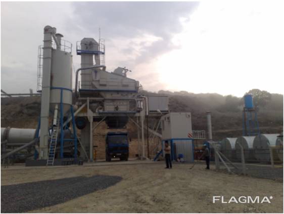 Used Mobile Asphalt Plant Benninghoven MBA 160 t/h 2008