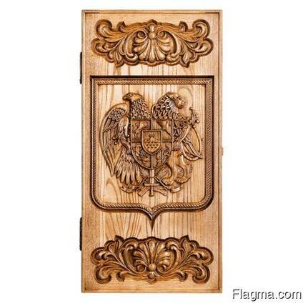 Backgammon “Coat of arms of Armenia” #2