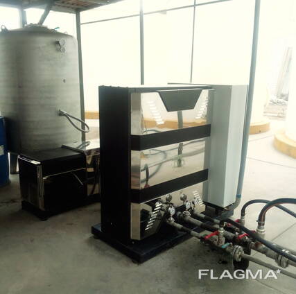Biodiesel plant CTS, 2-5 tons/day (Semi-automatic), Raw material any vegetable oil