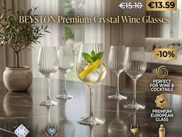 Bohemia Royal Crystal Optic Gin Tonic Glasses 820 ml Set of 2