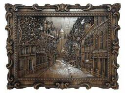 Carved panel – “City”