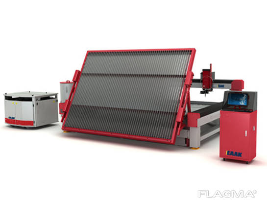 Water jet glass cnc cutting machine