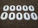 Decorative covers for radiator supports made of artificial stone - photo 2