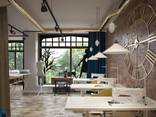Design for office, bank, restaurant, bar, beauty salon - photo 6