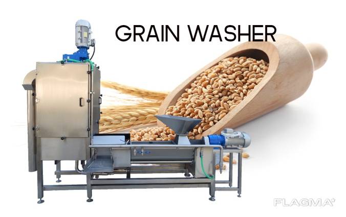 Grain washing, hulling and separating machine Ladia DR