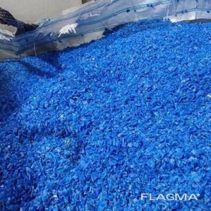 HDPE Blue Drum Regrind Scrap