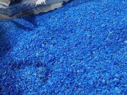 HDPE Blue Drum Regrind Scrap