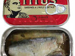 Hot sale low price 425g good canned sardines/ mackerel/ tuna fish - photo 1