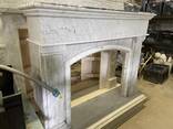 Mantel marble fireplace - photo 1