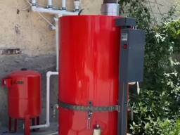 Plastic tire boiler for greenhouses