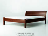 Кровати двуспальные из натурального дерева - photo 1