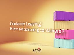 Lease Cargo Container in Colorado
