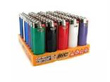 Maxi J6 BIC Lighters Set Large Classic Size Design Gas Cigarette Flint Wheel - photo 1