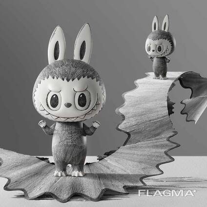 MEGA LABUBU 1000% Sketch