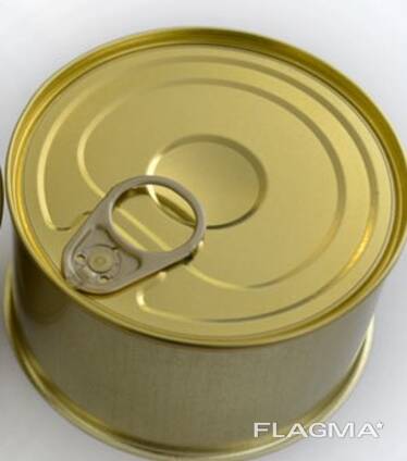 Canned meat. Stewed meat