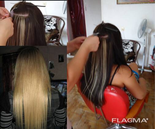 Hair extensions quickly and qualitatively, at an affordable price, experienced master