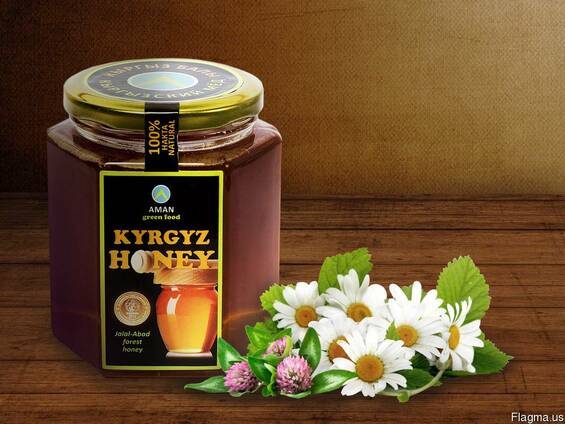 Натуральный горный мёд "Kyrgyz Honey"