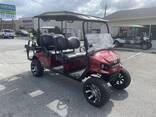 New 2022 E-Z-Go Express L6 72V Electric Inferno Red - photo 1