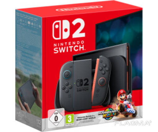 Nintendo Switch 2 Mario Kart World Bundle Game Console