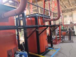 Tire recycling equipment