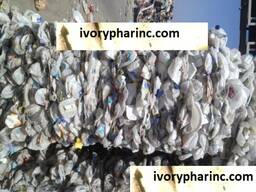Ongoing High-density Polyethylene (HDPE) milk jug bottle scrap for sale