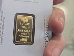 PAMP 10 gram gold bar minted