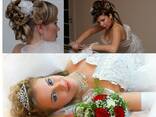 Hairstyles for parties, proms, celebrations, for weddings - photo 1