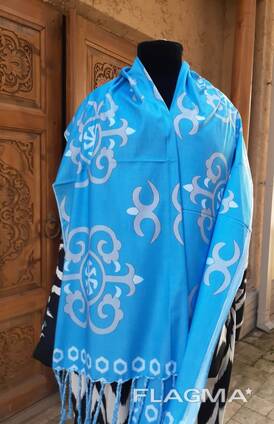 Scarf blue