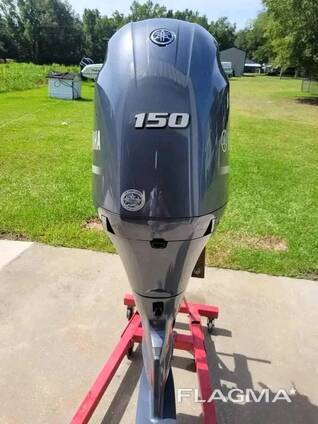 Slightly Used Yamaha 150HP 4-Stroke Outboard Motor Engine