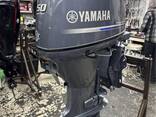Slightly Used Yamaha 50HP 4-Stroke Outboard Motor Engine - photo 1
