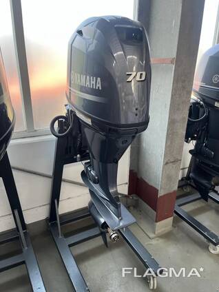 Slightly Used Yamaha 70HP 4-Stroke Outboard Motor Engine