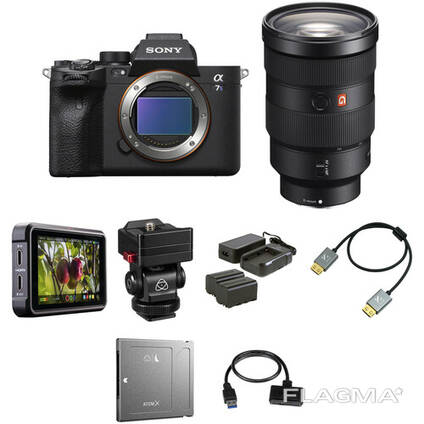 Sony a7S III Mirrorless Camera with 24-70mm f/2.8 Lens and Raw Recording Kit