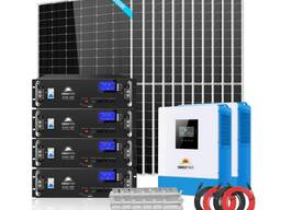 SunGoldPower Off Grid Solar Kit 10000W 48VDC 120V/240V LIFEPO4 20.48kwh Lithium Battery