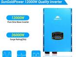 SunGoldPower Off-Grid Solar Kit 12000W 48VDC 120V/240V LIFEPO4 20.48kwh Lithium Battery - photo 1