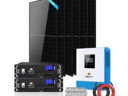 SunGoldPower Off-Grid Solar Kit 5000W 48VDC 120V LIFEPO4 10.24kwh Lithium Battery