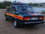 The VAZ 2107 is a special vehicle used by Ukraine’s military traffic police. - photo 2
