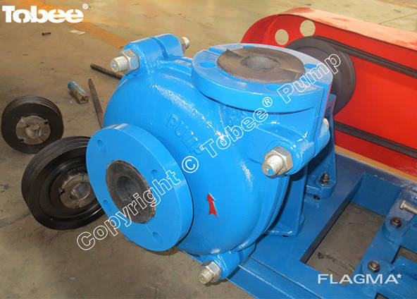Tobee 1.5/1B-AHR Rubber Lined Slurry Pump
