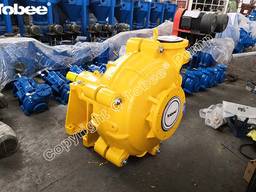 Tobee 8/6E-AHR Rubber Lined Slurry Pump