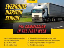 Truck dispatching service in the USA | only 1% for first week
