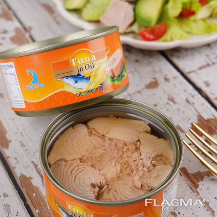 Tuna Preserved in Oil